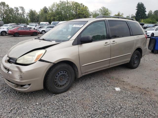 TOYOTA SIENNA CE 2004 tan  gas 5TDZA23C54S145639 photo #1