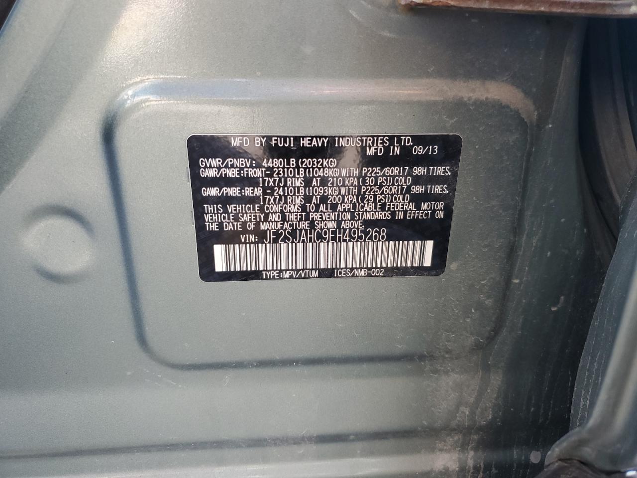 SUBARU FORESTER 2.5I LIMITED