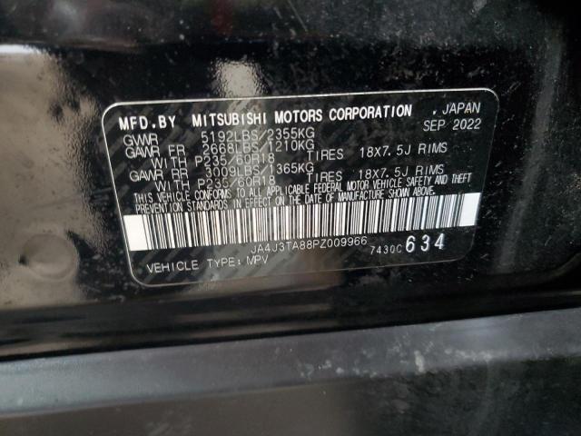 2023 MITSUBISHI OUTLANDER JA4J3TA88PZ009966