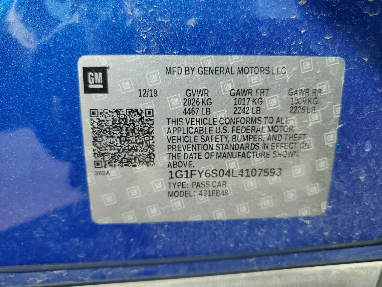 CHEVROLET BOLT EV LT