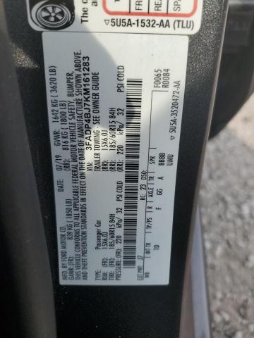 2019 FORD FIESTA SE - 3FADP4BJ7KM161283