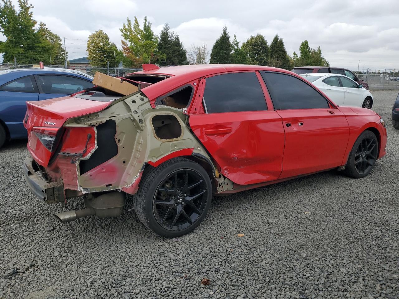 Lot #3302703049 2022 HONDA CIVIC SPOR