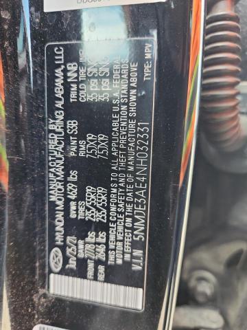 2022 HYUNDAI TUCSON LIM - 5NMJE3AE4NH032331