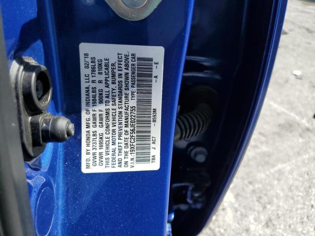 2018 HONDA CIVIC LX #3259741185