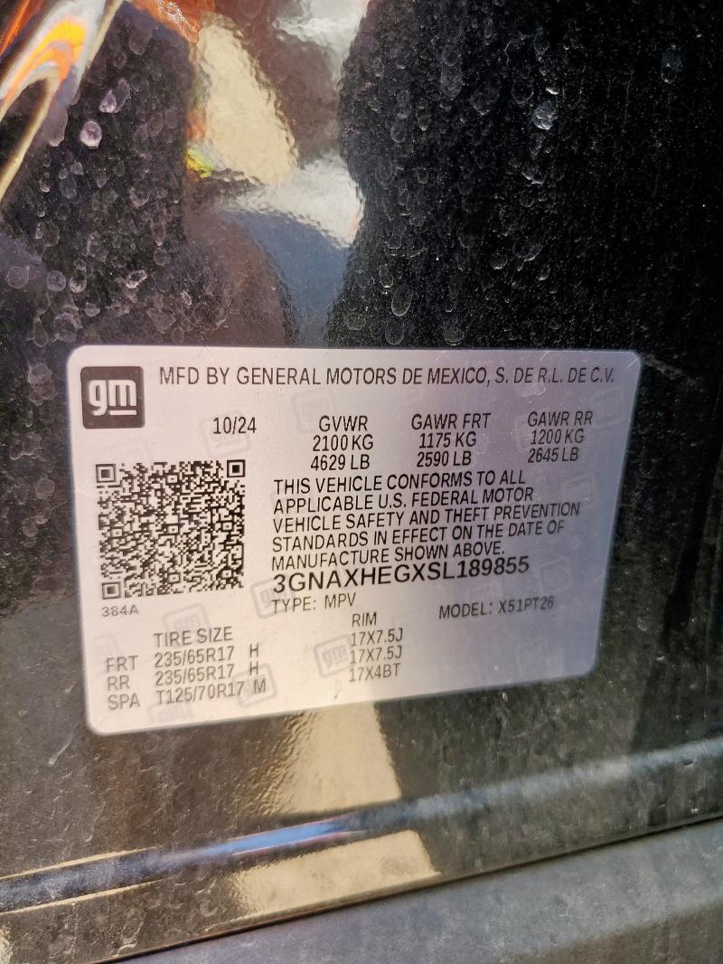 2025 CHEVROLET EQUINOX LT #3304872539