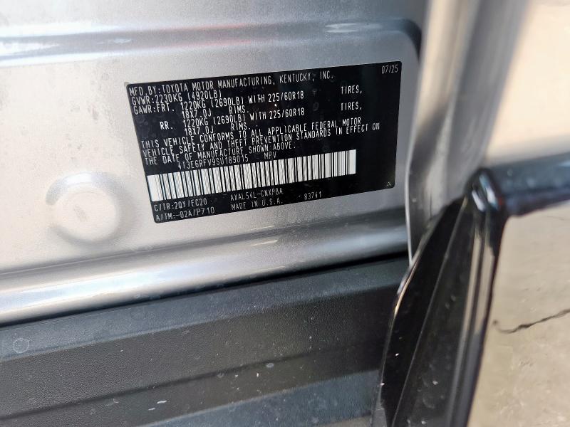 2025 TOYOTA RAV4 XSE - 4T3E6RFV9SU189015