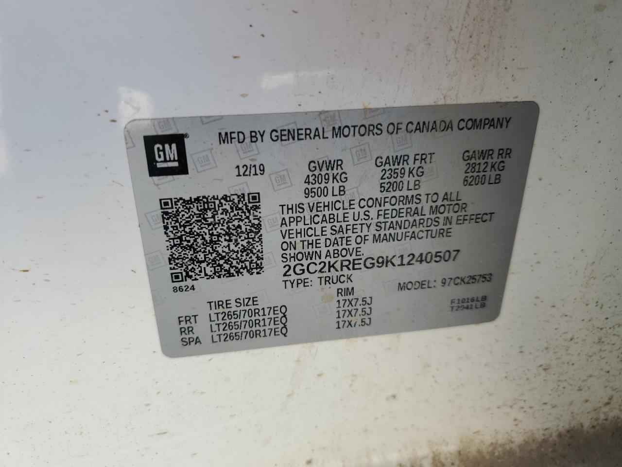 Lot #3297921809 2019 CHEVROLET SILVERADO K2500 HEAVY DUTY