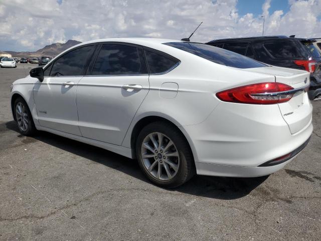 FORD FUSION SE 2017 white  hybrid engine 3FA6P0LU5HR385724 photo #3