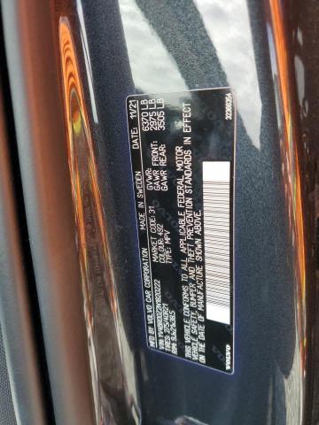 2022 VOLVO XC90 T8 RE YV4BR00Z2N1820222
