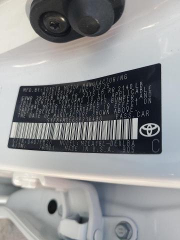 2025 TOYOTA COROLLA LE 5YFB4MDE6SP316490