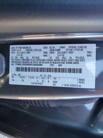 2024 FORD ESCAPE ACT 1FMCU0GN0RUA85488