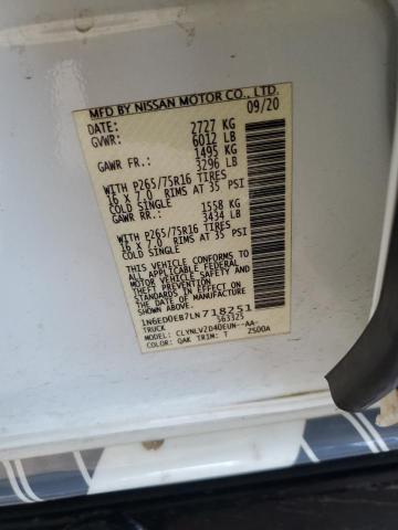 2020 NISSAN FRONTIER S - 1N6ED0EB7LN718251