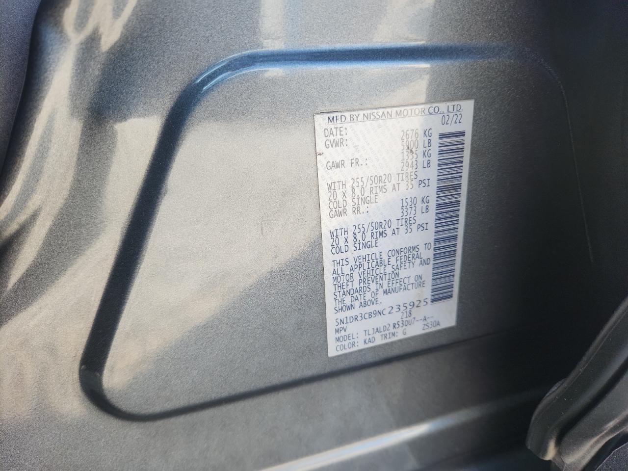 NISSAN PATHFINDER SL