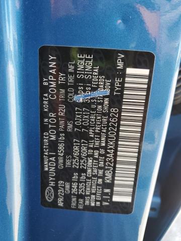 2019 HYUNDAI TUCSON SE KM8J23A4XKU022628