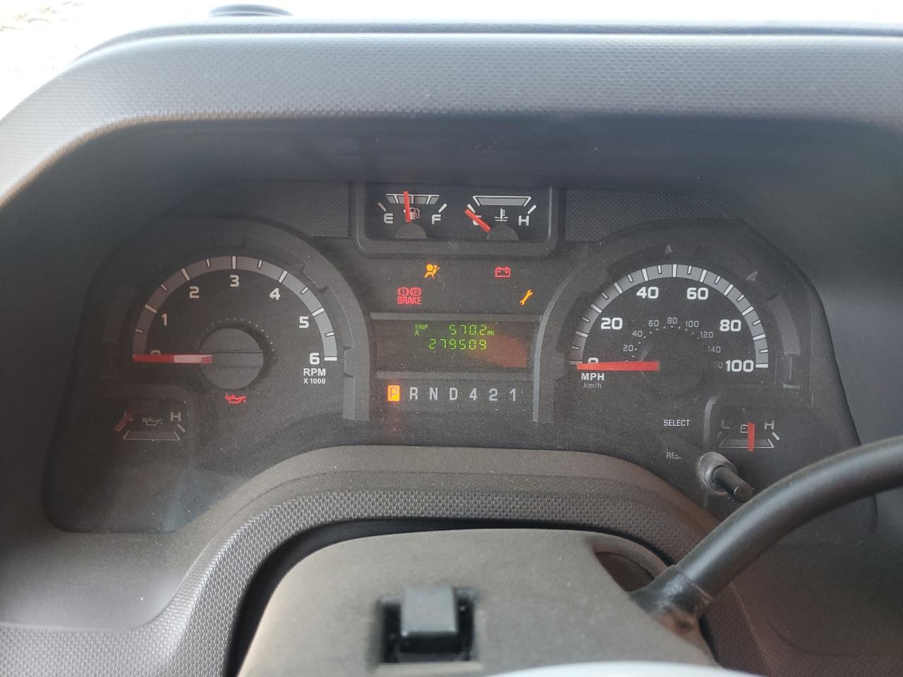 FORD ECONOLINE E350 SUPER DUTY CUTAWAY VAN