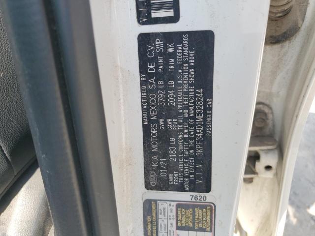 2021 KIA FORTE GT L - 3KPF34AD1ME328244