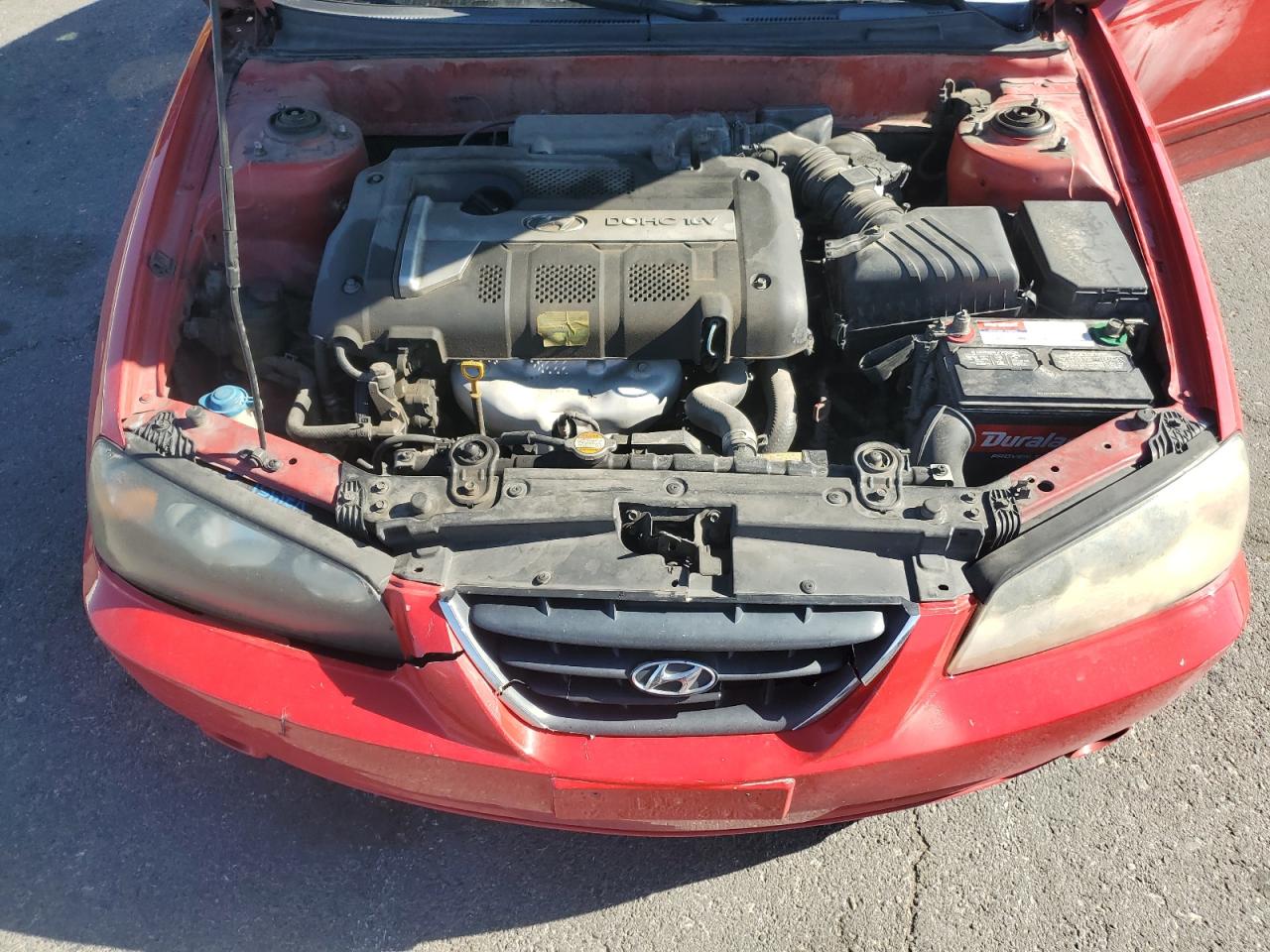 Lot #3302121121 2005 HYUNDAI ELANTRA GL