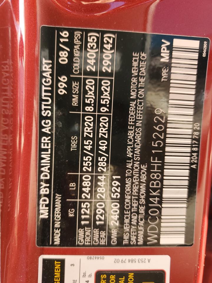 MERCEDES-BENZ GLC-CLASS 300 4MATIC