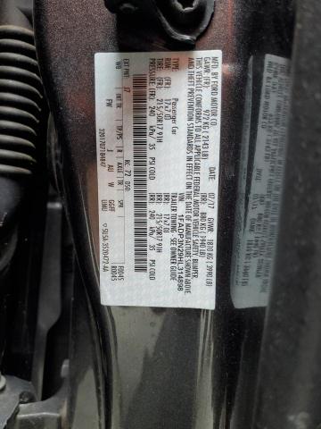 2017 FORD FOCUS TITA 1FADP3N29HL314898