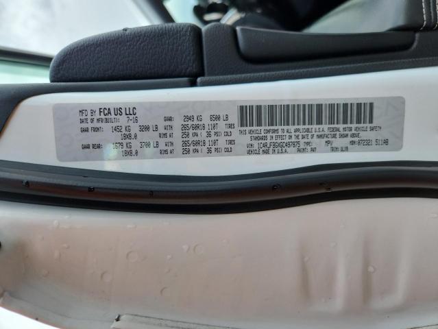 2016 JEEP GRAND CHER - 1C4RJFBGXGC497875