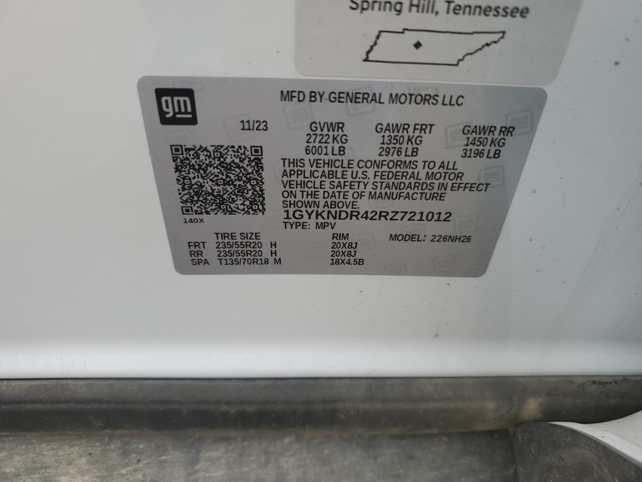 CADILLAC XT5 PREMIUM LUXURY