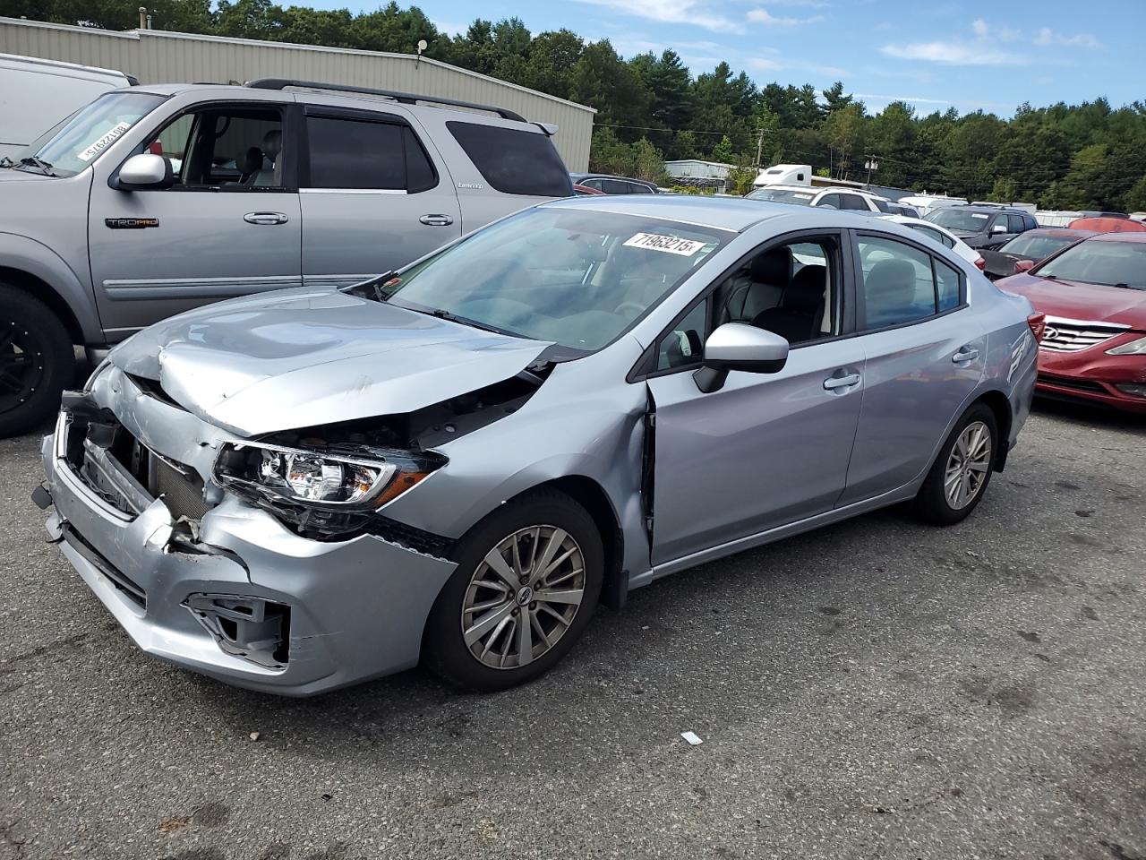 Lot #3266955041 2018 SUBARU IMPREZA PR