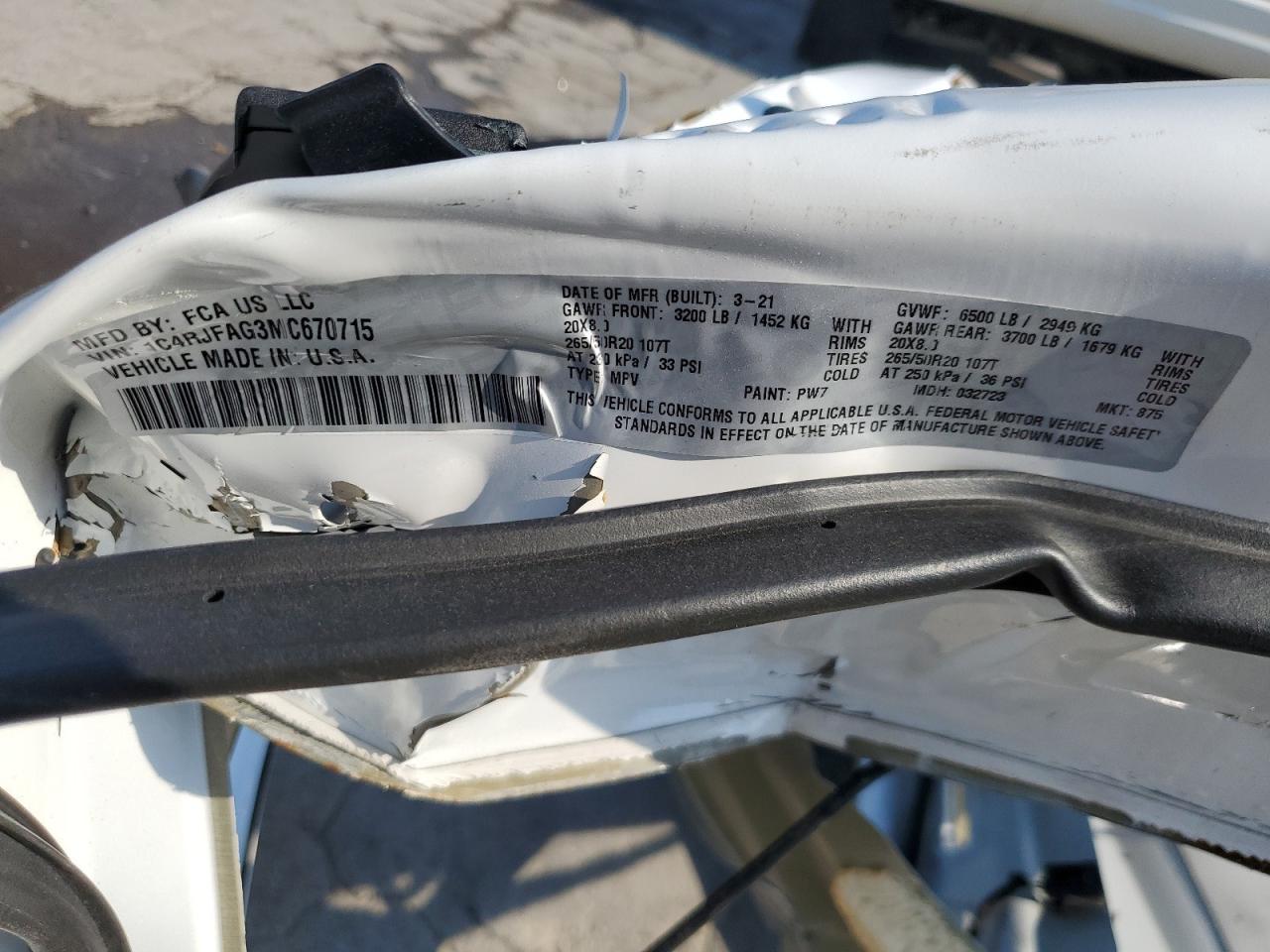 JEEP GRAND CHEROKEE LAREDO