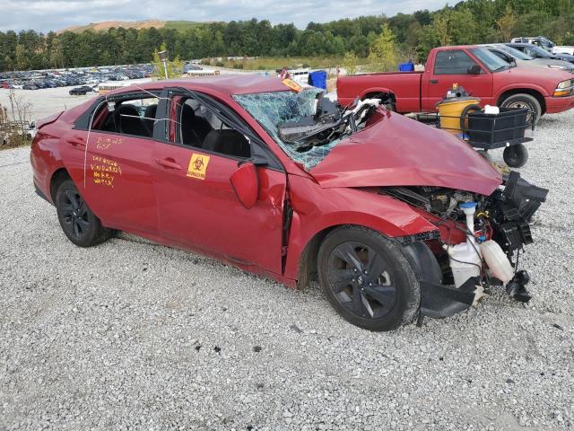 2022 HYUNDAI ELANTRA BLUE - KMHLM4AJ5NU028324