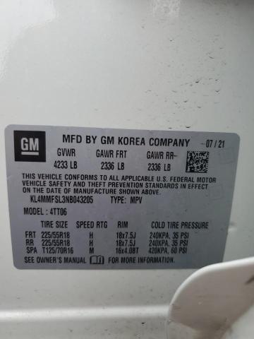 2022 BUICK ENCORE GX - KL4MMFSL3NB043205