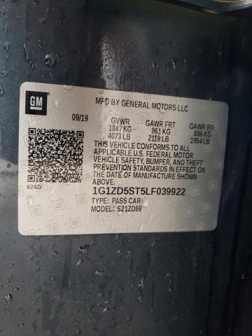 2020 CHEVROLET MALIBU LT 1G1ZD5ST5LF039922