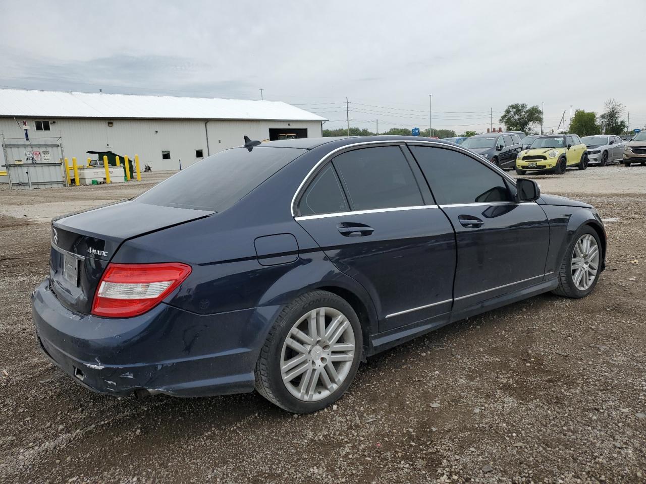 Lot #3282525866 2009 MERCEDES-BENZ C 300 4MAT