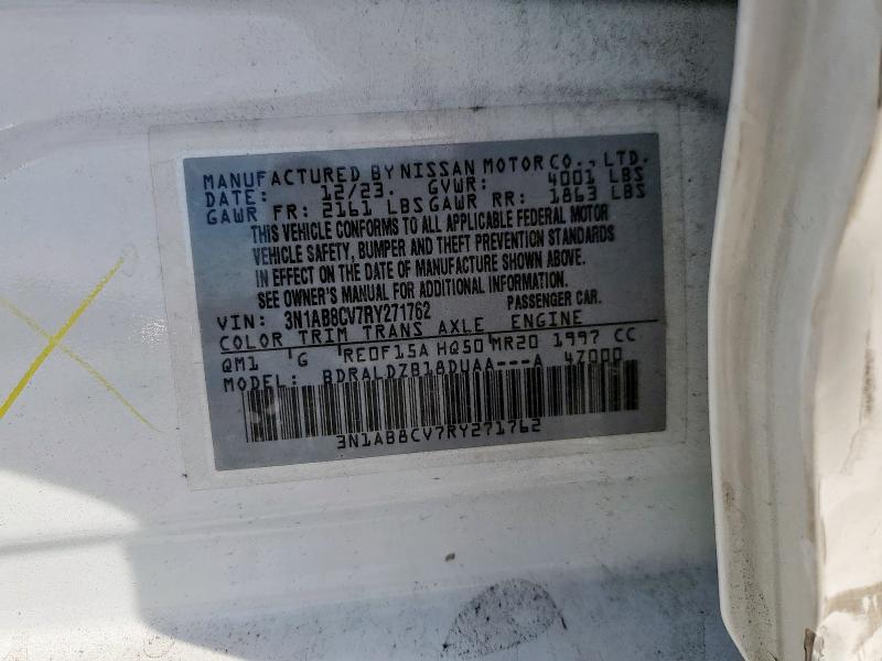 2024 NISSAN SENTRA SV - 3N1AB8CV7RY271762