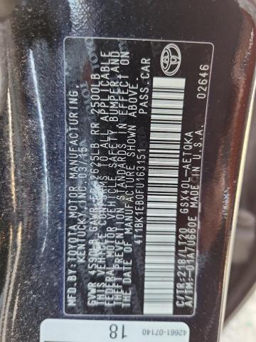 2015 TOYOTA AVALON XLE 4T1BK1EB0FU163151