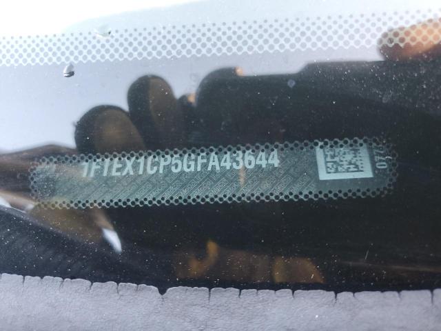 2016 FORD F150 SUPER - 1FTEX1CP5GFA43644