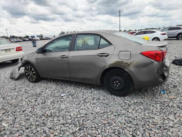 TOYOTA COROLLA L 2017 gray sedan 4d gas 5YFBURHE3HP661248 photo #3