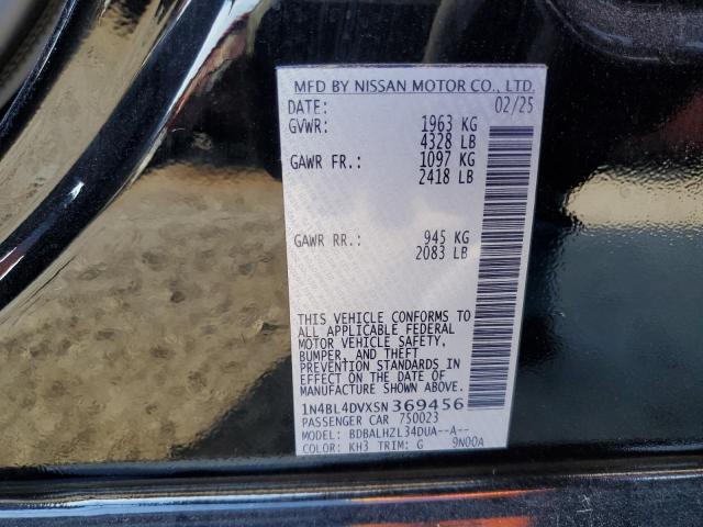 2025 NISSAN ALTIMA SV 1N4BL4DVXSN369456