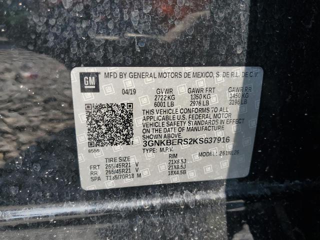 2019 CHEVROLET BLAZER RS #3284022799