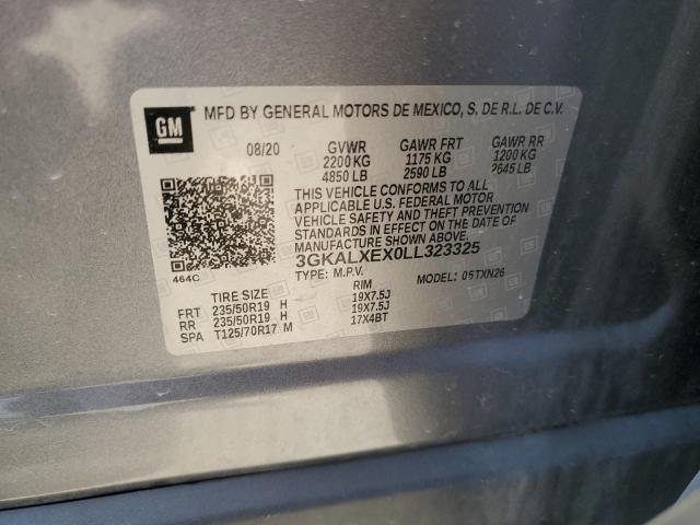 2020 GMC TERRAIN DENALI 3GKALXEX0LL323325