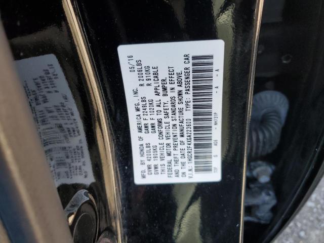 2016 HONDA ACCORD LX #3235686942