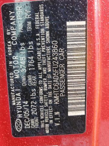 2015 HYUNDAI VELOSTER #3292461699