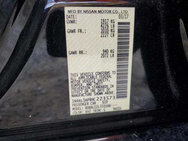 2017 NISSAN ALTIMA 2.5 - 1N4AL3AP8HC223573