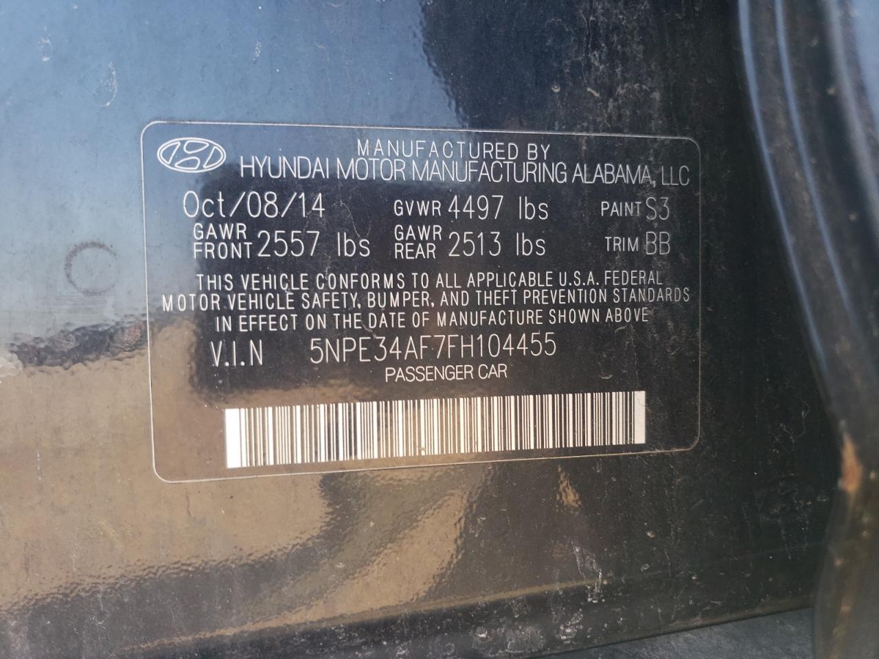 HYUNDAI SONATA SPORT