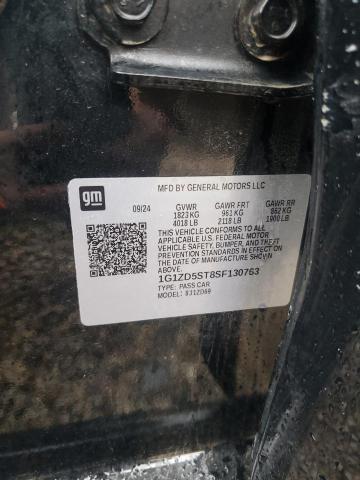 2025 CHEVROLET MALIBU LT 1G1ZD5ST8SF130763
