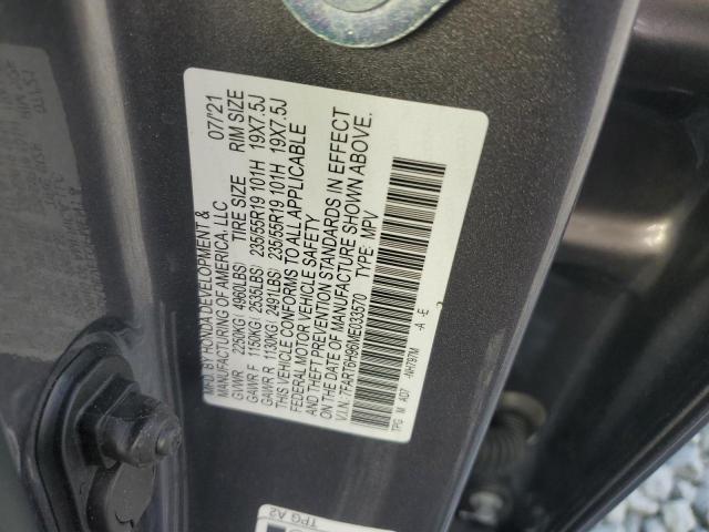 2021 HONDA CR-V TOURI 7FART6H96ME033570
