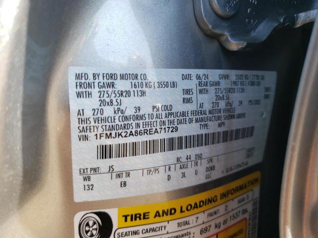 2024 FORD EXPEDITION 1FMJK2A86REA71729