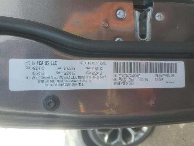 2015 CHRYSLER 300 S - 2C3CCABG3FH802958