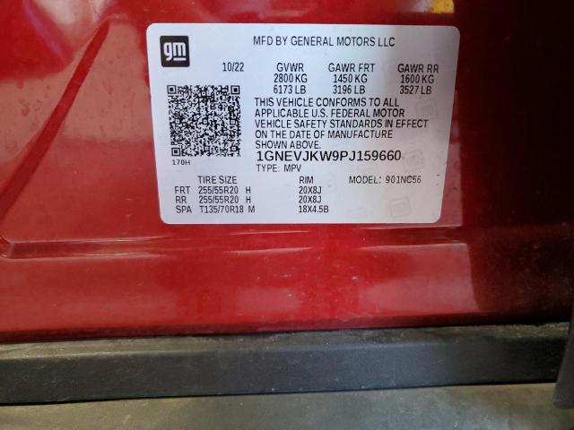 2023 CHEVROLET TRAVERSE RS 1GNEVJKW9PJ159660