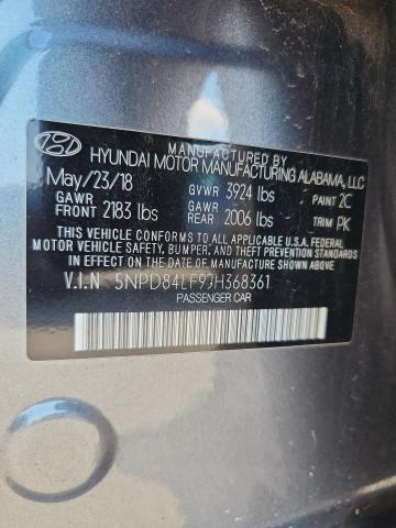 2018 HYUNDAI ELANTRA SE - 5NPD84LF9JH368361