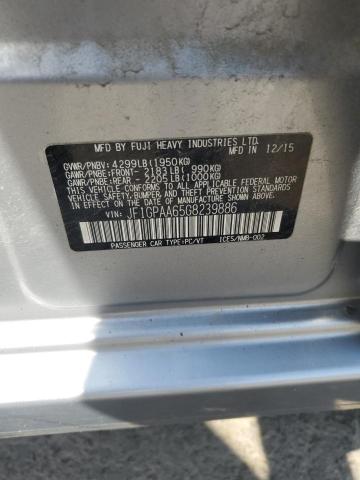 2016 SUBARU IMPREZA JF1GPAA65G8239886