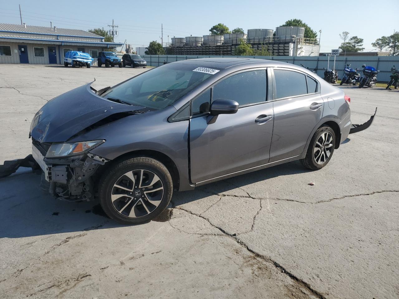 Lot #3264550922 2015 HONDA CIVIC EX
